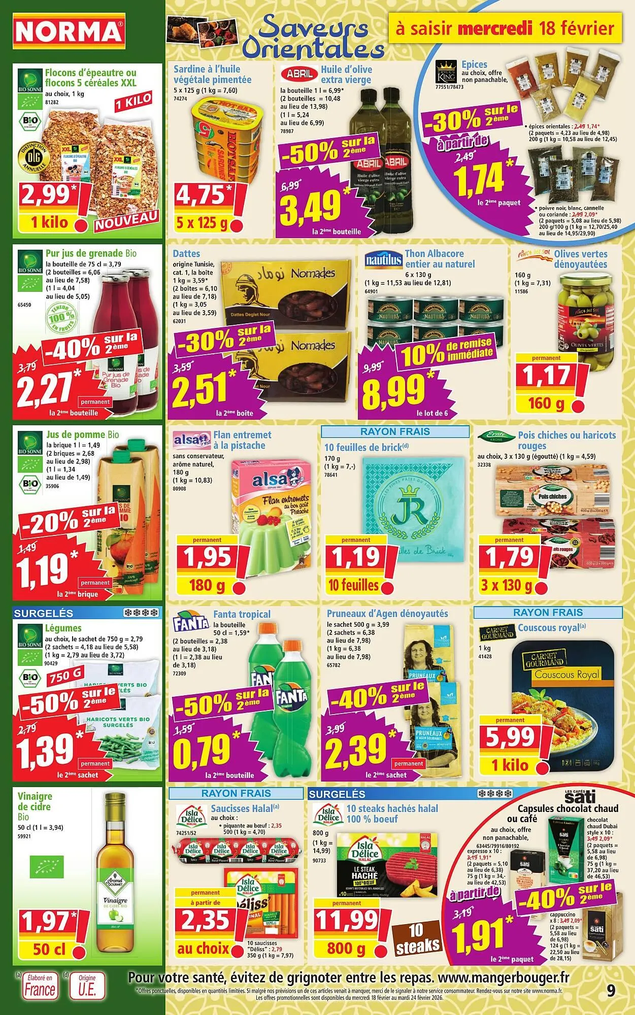 Catalogue Norma du 18 février au 24 février 2026 - Catalogue page 9
