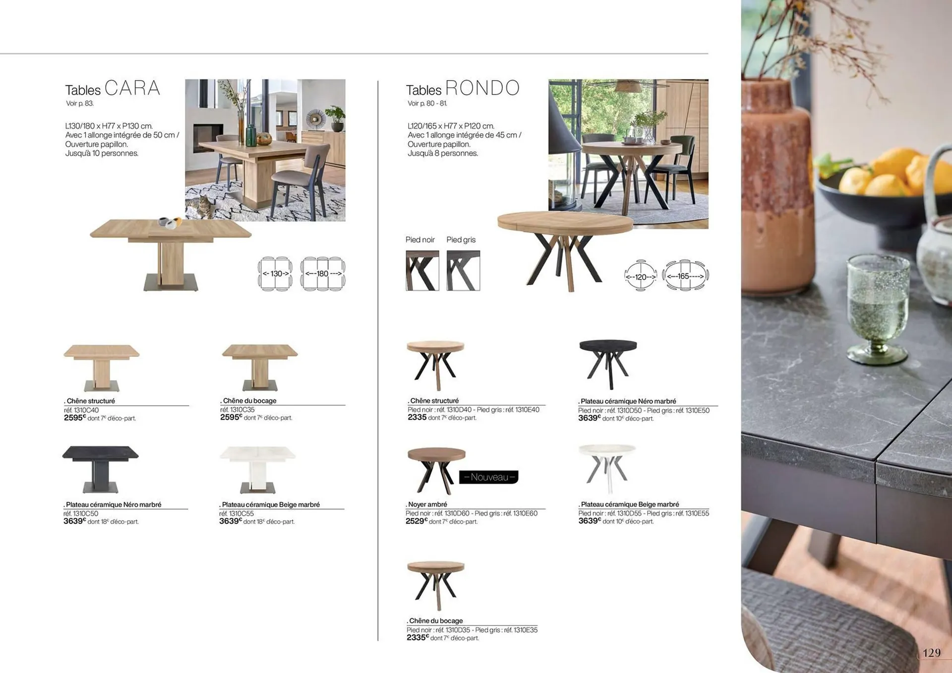 Catalogue Gautier du 6 septembre au 31 décembre 2025 - Catalogue page 129