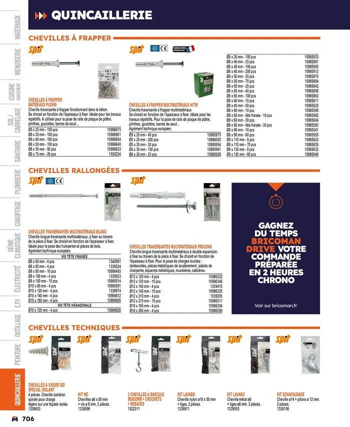 Guide produits 2024 du 15 mars au 31 décembre 2024 - Catalogue page 706