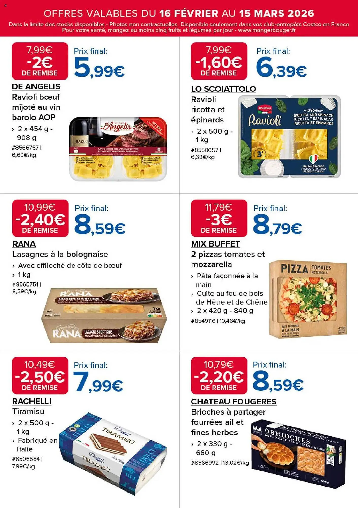 Catalogue Costco du 16 février au 15 mars 2026 - Catalogue page 3