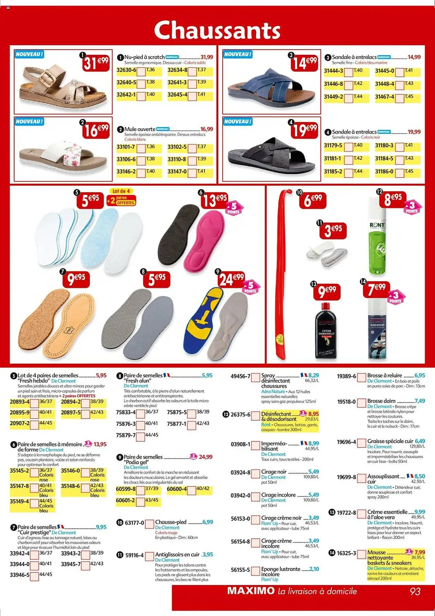 Catalogue Maximo du 7 juillet au 3 août 2025 - Catalogue page 93