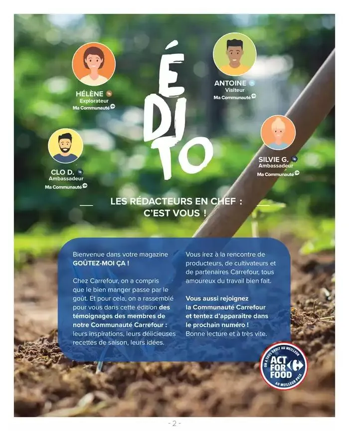 GOÛTEZ-MOI ÇA ! du 1 mars au 31 mars 2025 - Catalogue page 2