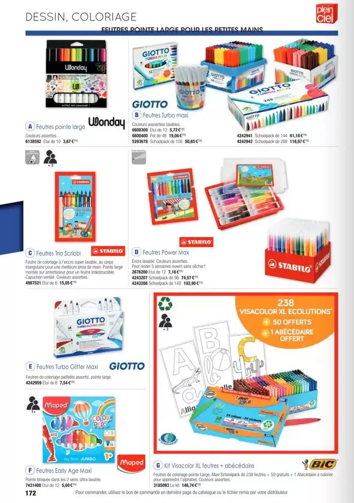 Écoles et loisirs 2025 du 1 janvier au 31 décembre 2025 - Catalogue page 172