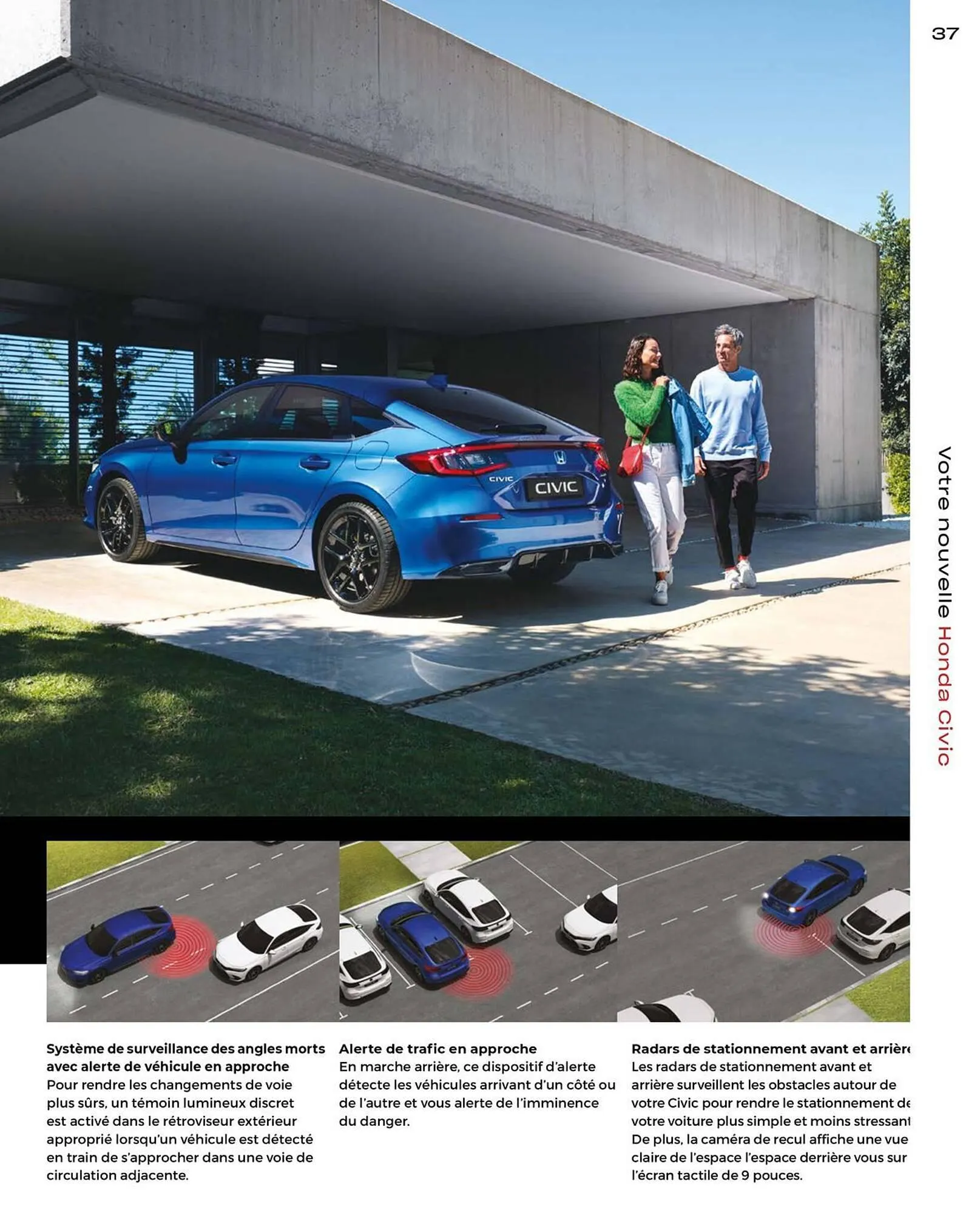 Catalogue Honda Civic Hybrid du 20 décembre au 30 juin 2024 - Catalogue page 37