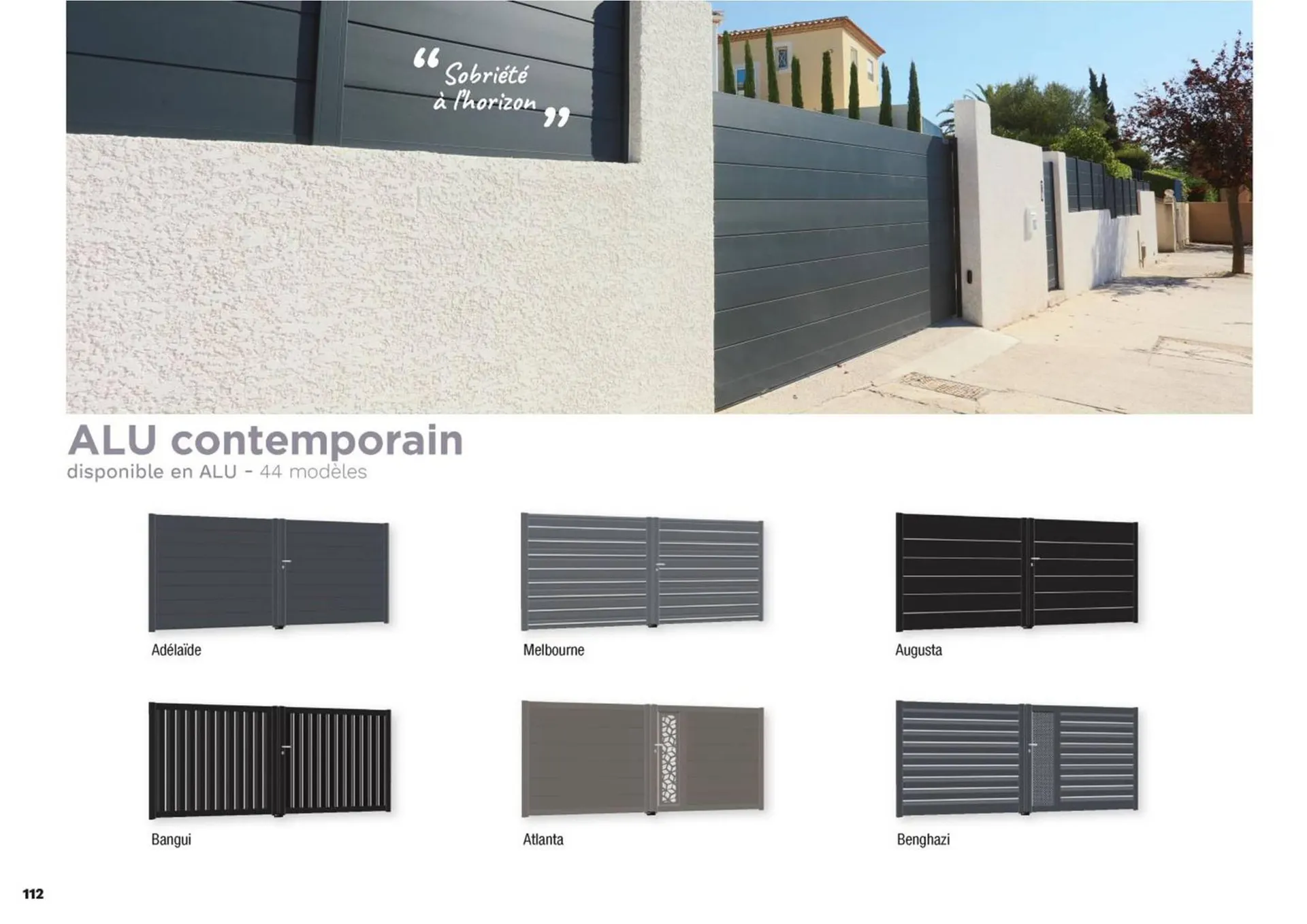 Catalogue Art & Fenêtres du 23 août au 31 décembre 2025 - Catalogue page 112