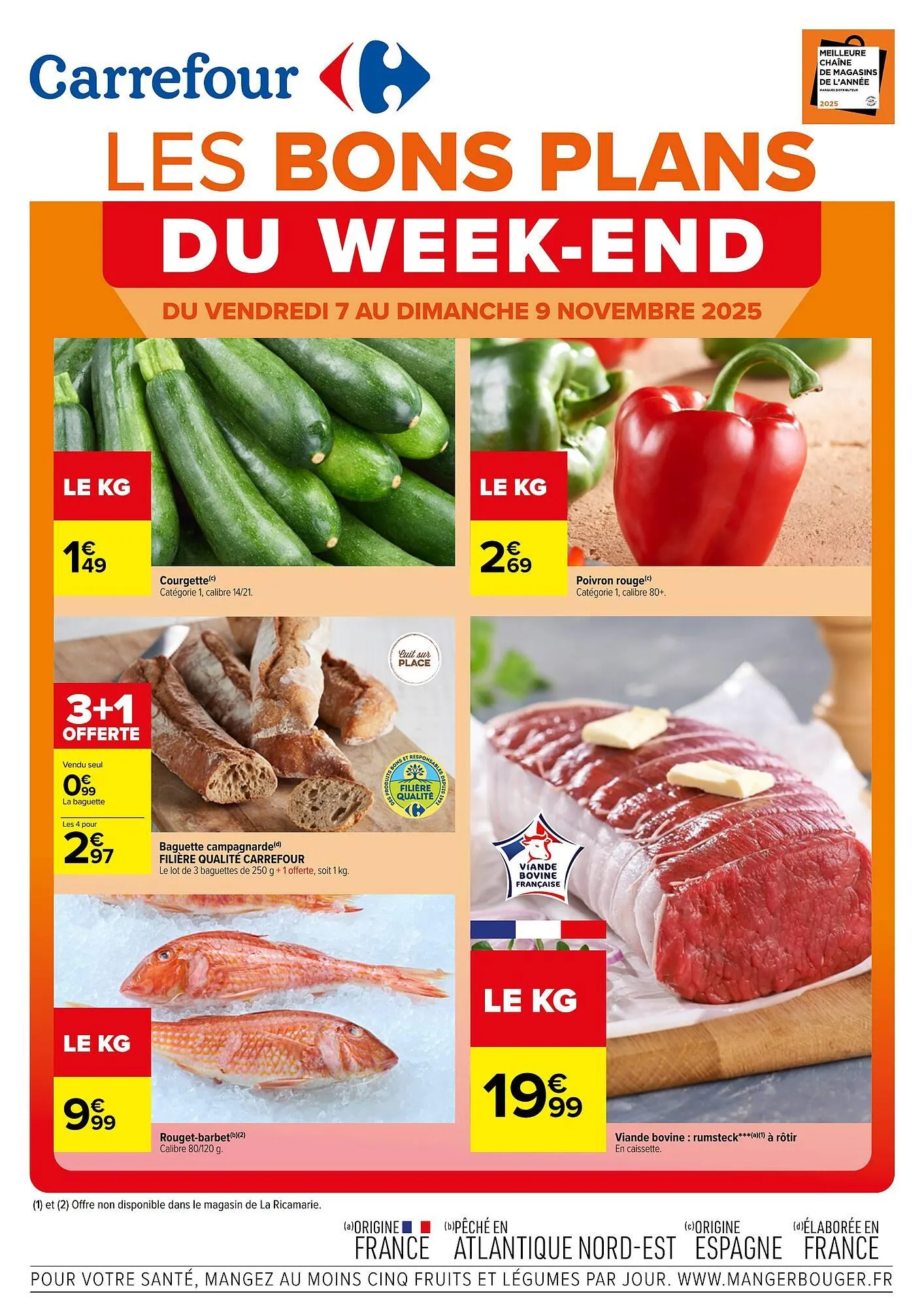 Catalogue Carrefour du 7 novembre au 9 novembre 2025 - Catalogue page 1