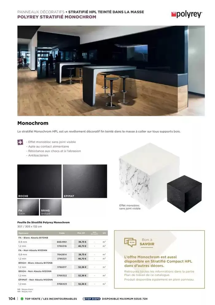 Catalogue 2025 Agenceurs du 25 avril au 31 décembre 2025 - Catalogue page 104