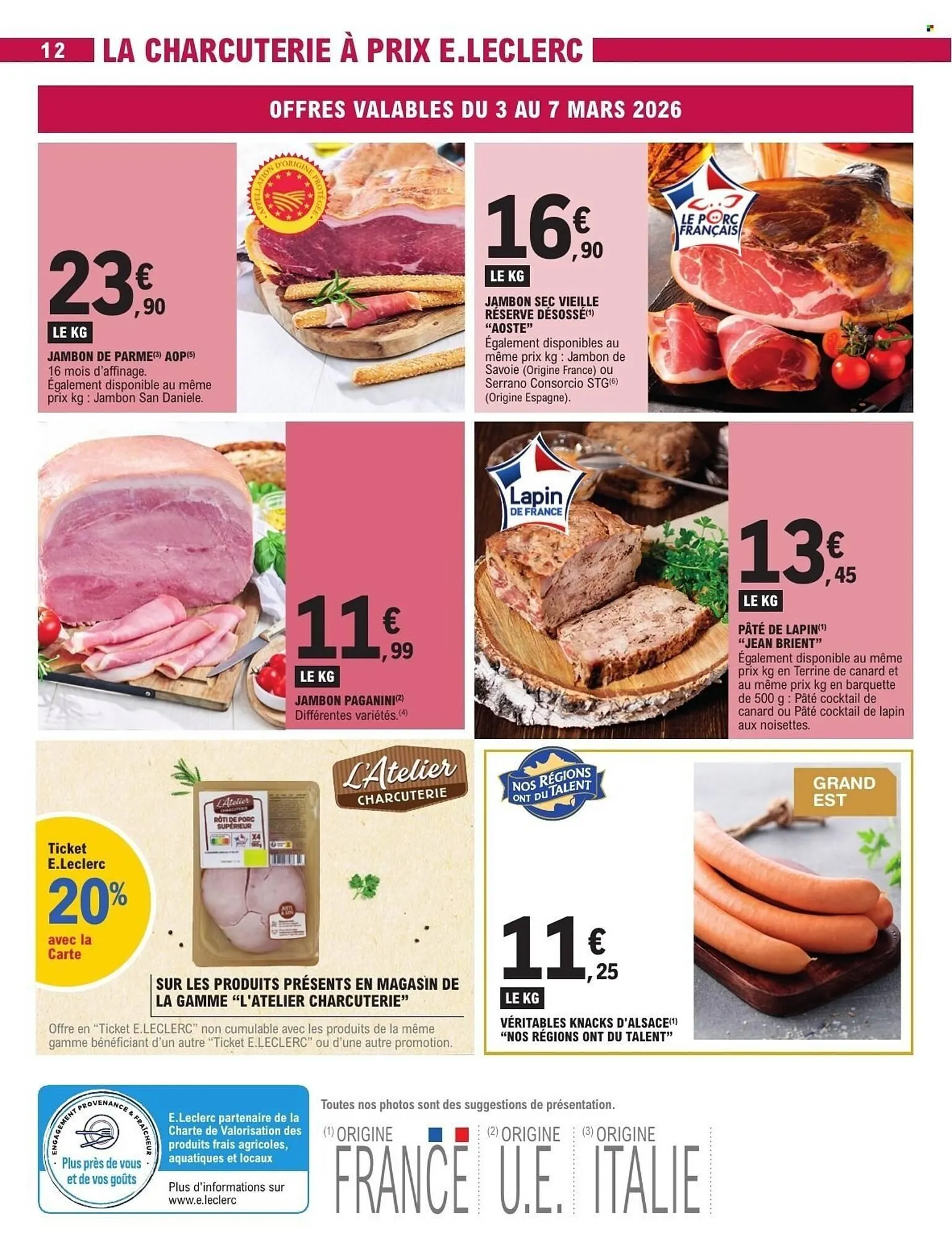 Catalogue E.Leclerc du 3 mars au 14 mars 2026 - Catalogue page 12