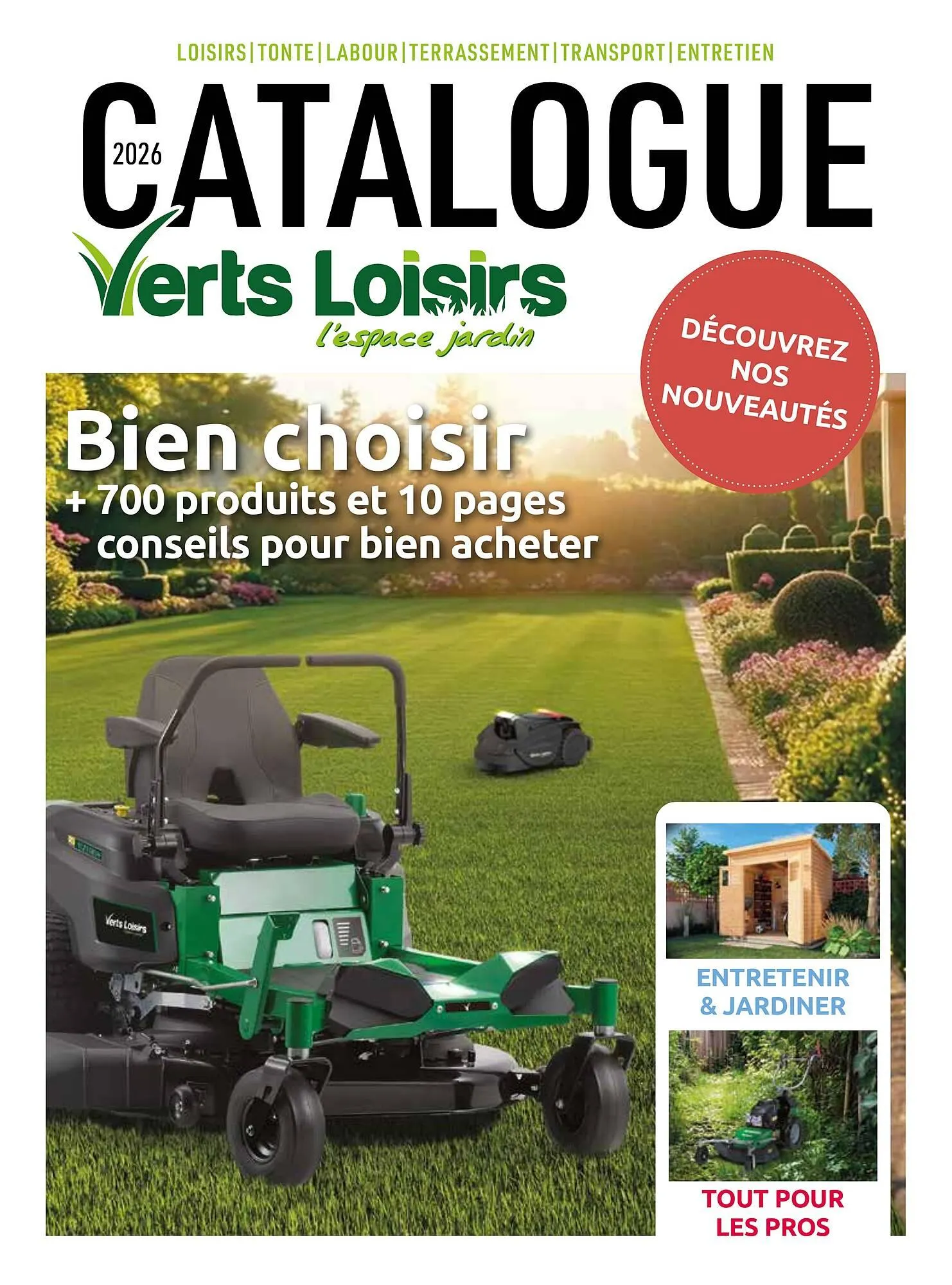 Catalogue Verts Loisirs du 18 mars au 30 mai 2026 - Catalogue page 1