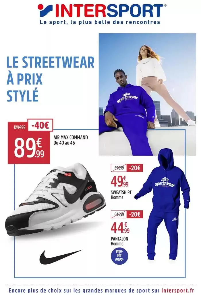 LE STREETWEAR STYLÉ À PRIX du 18 février au 9 mars 2025 - Catalogue page 1