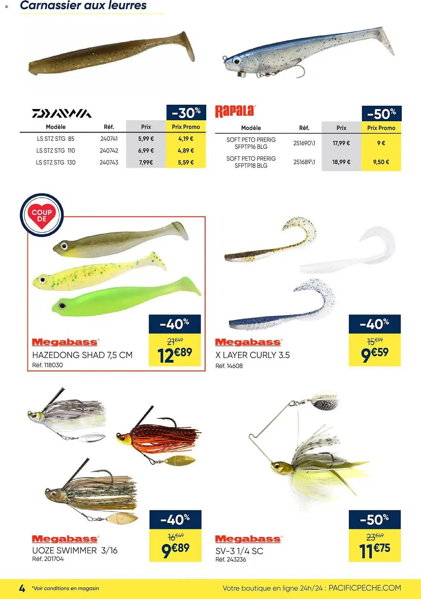 Catalogue Pacific Pêche du 6 mai au 8 juin 2026 - Catalogue page 4