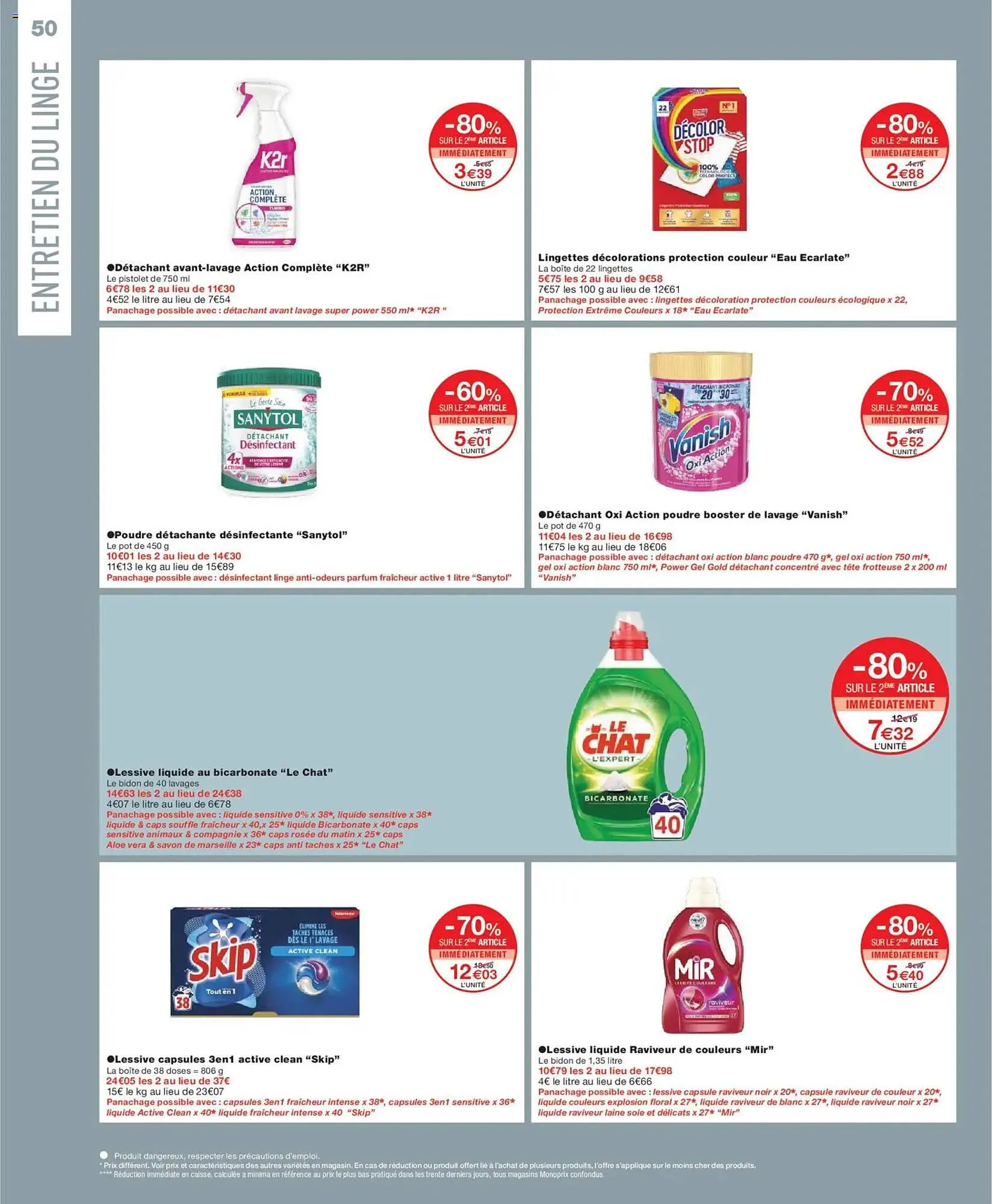 Catalogue Monoprix du 1 janvier au 18 janvier 2026 - Catalogue page 50