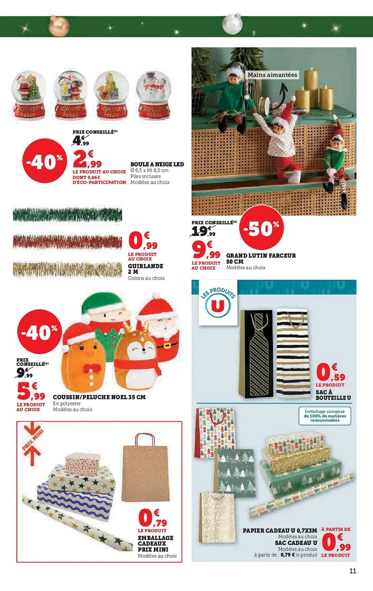 Catalogue Super U du 12 novembre au 30 novembre 2025 - Catalogue page 11