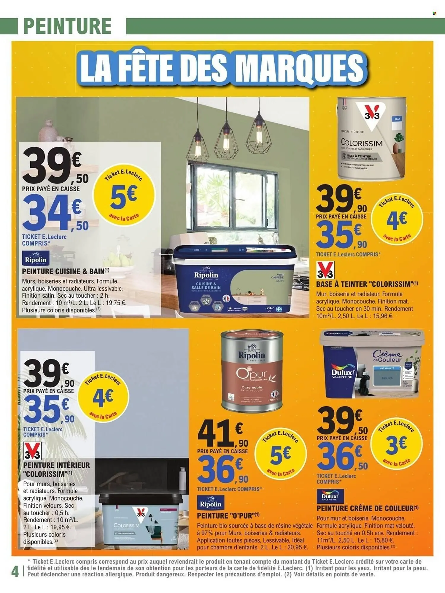 Catalogue E.Leclerc Brico du 21 octobre au 8 novembre 2025 - Catalogue page 4