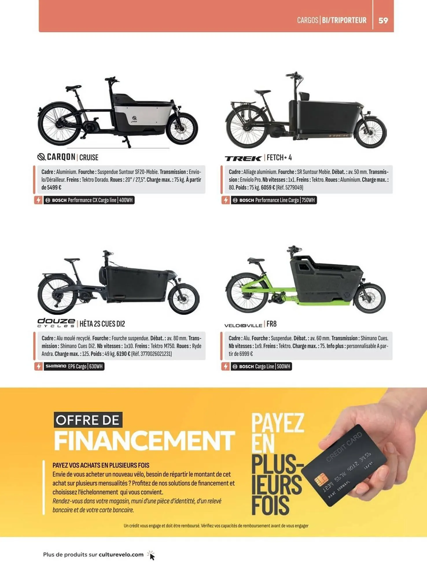 Catalogue Culture Vélo du 2 mai au 31 décembre 2025 - Catalogue page 59