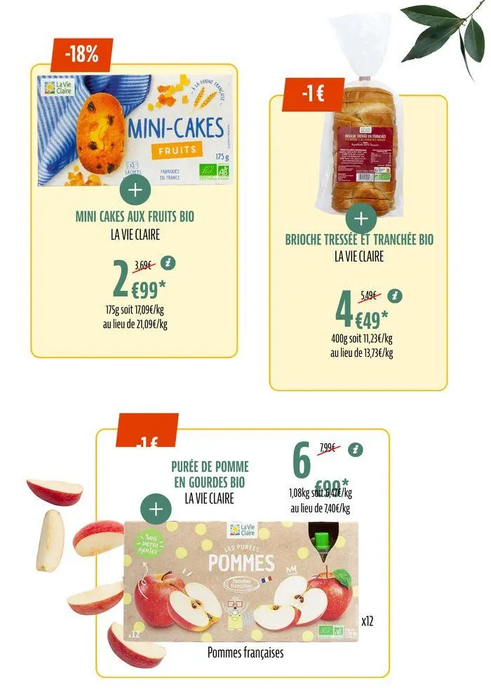 Tutes Nos Promos Bio Pour Un Ete Savoureux du 28 juin au 7 juillet 2024 - Catalogue page 22