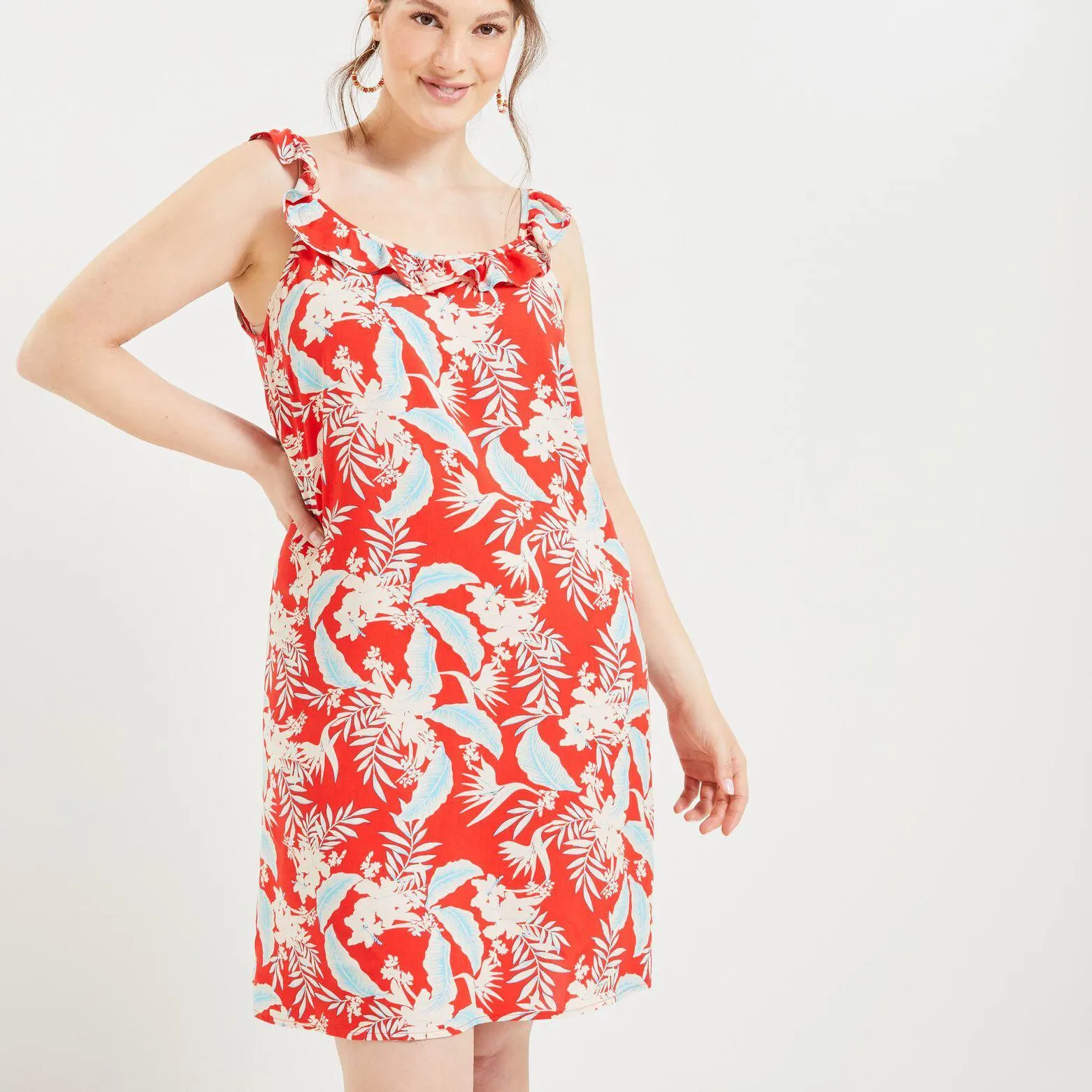 Robe imprimée femme