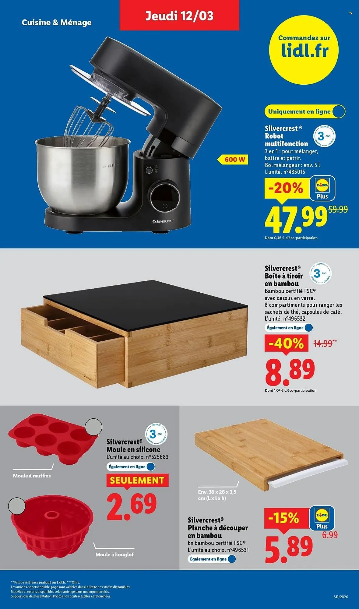 Catalogue Lidl du 9 mars au 12 mars 2026 - Catalogue page 27