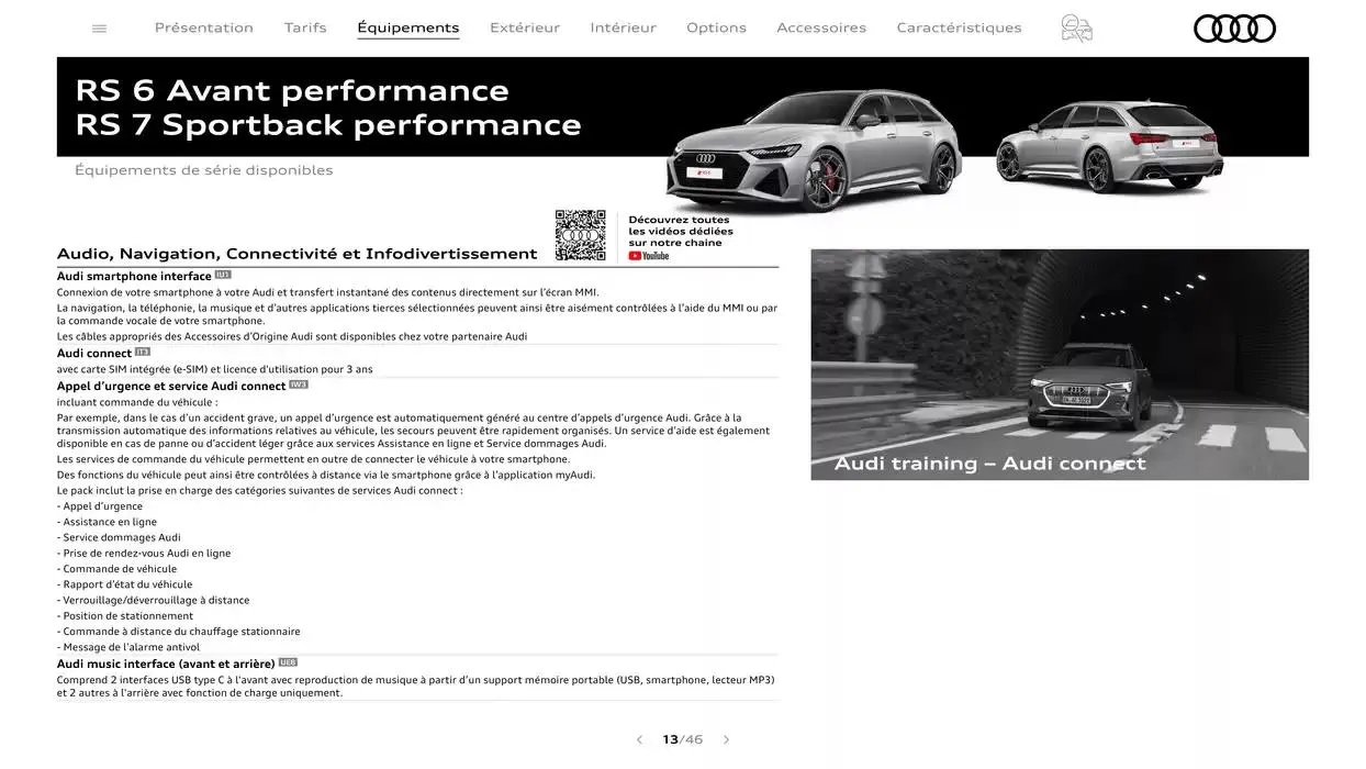 RS 6 performance / RS 7 performance du 7 janvier au 31 janvier 2026 - Catalogue page 13