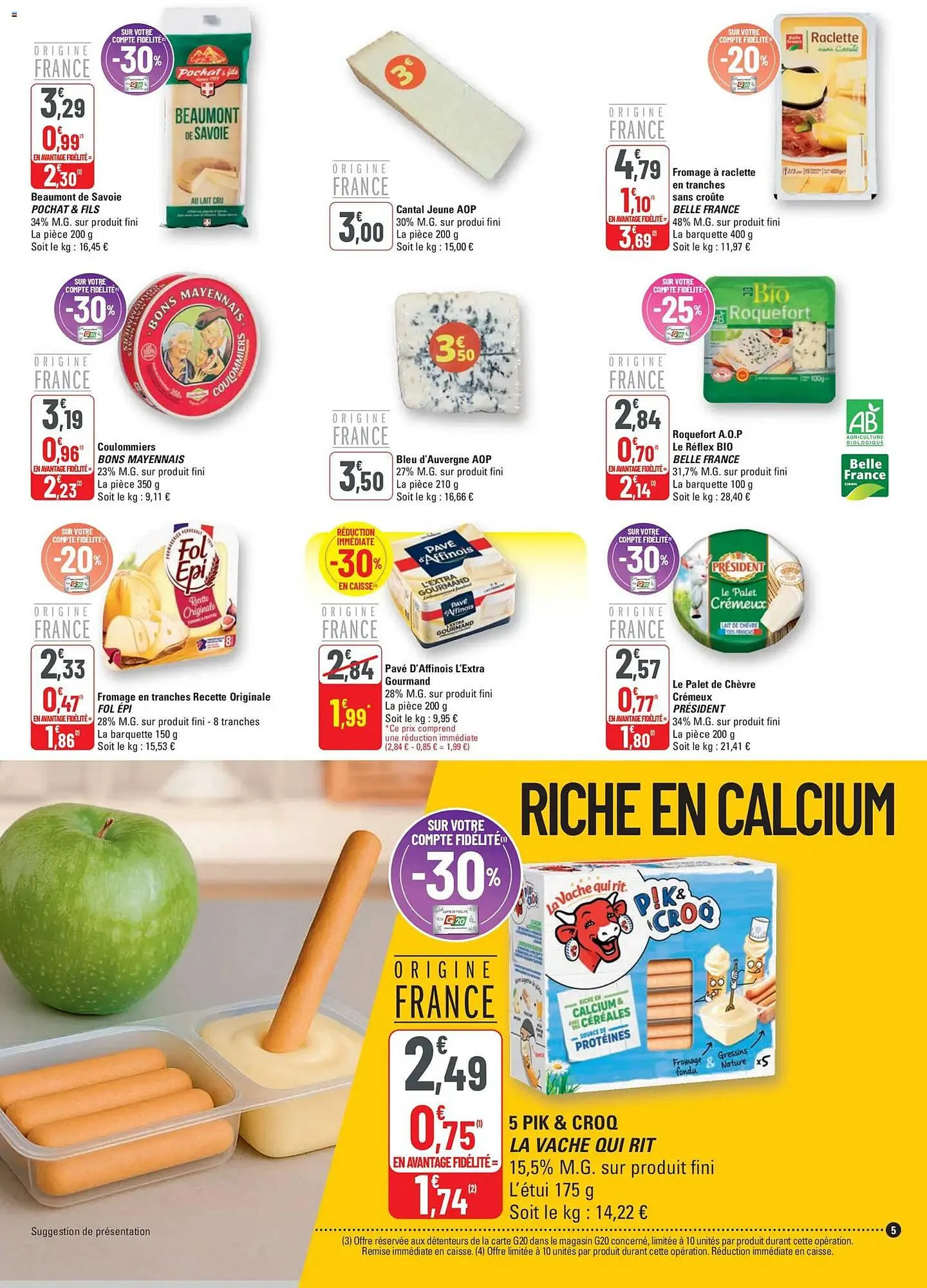 Catalogue G20 du 22 octobre au 2 novembre 2025 - Catalogue page 5