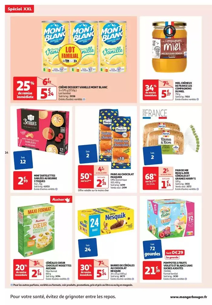 Les 25 jours Waaoh, spécial XXL  du 25 mars au 6 avril 2025 - Catalogue page 14