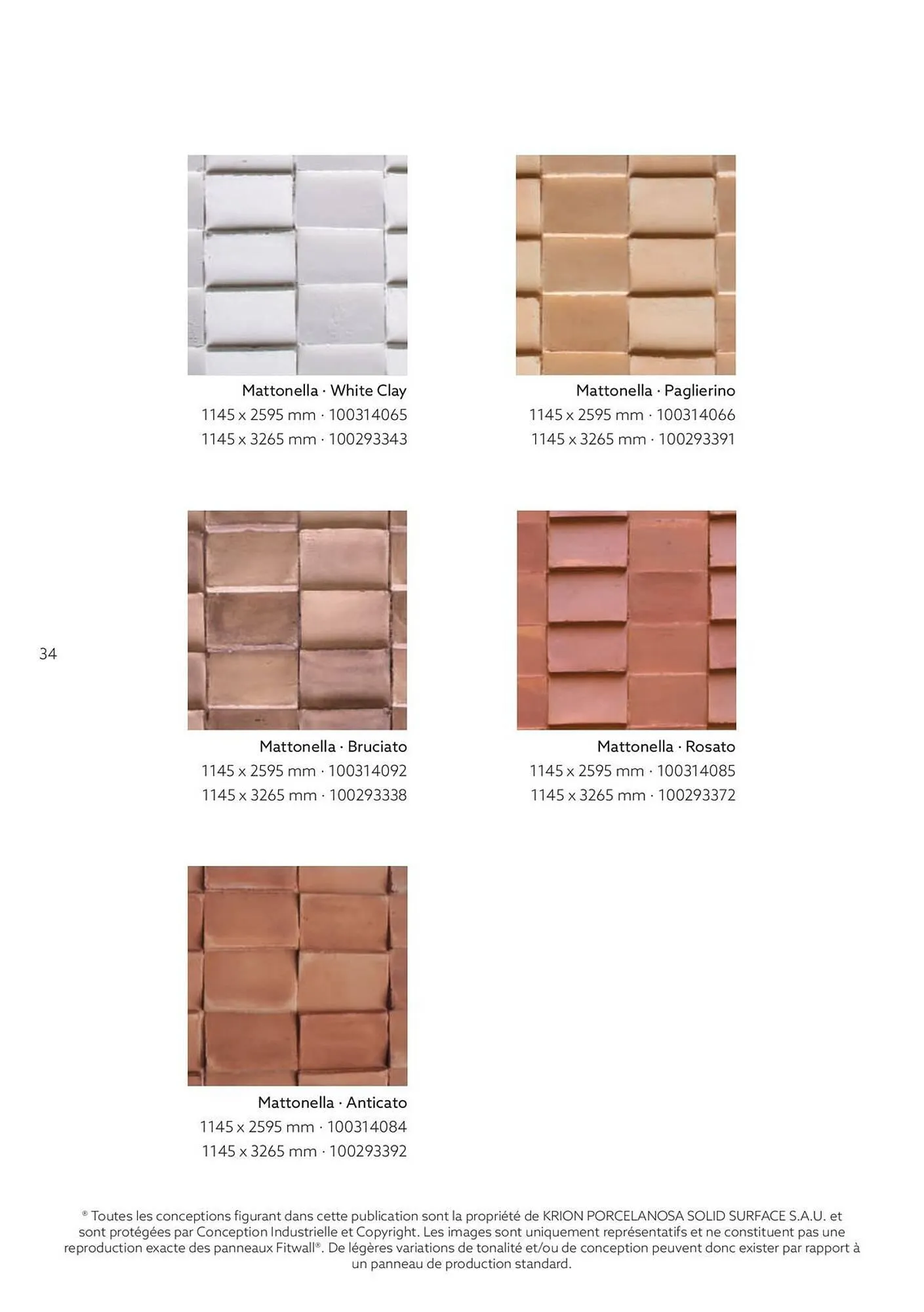 Catalogue Porcelanosa du 27 juin au 31 décembre 2025 - Catalogue page 34