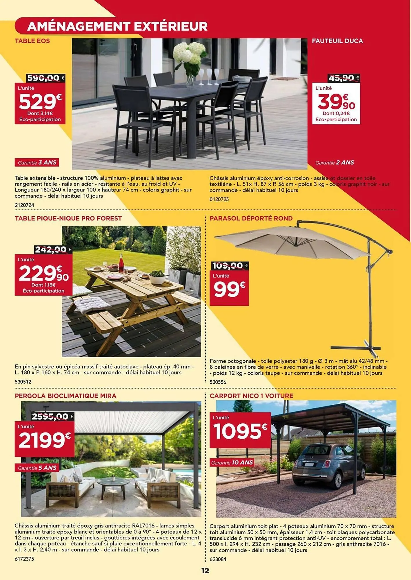 Catalogue Gedimat du 1 juillet au 20 août 2025 - Catalogue page 12