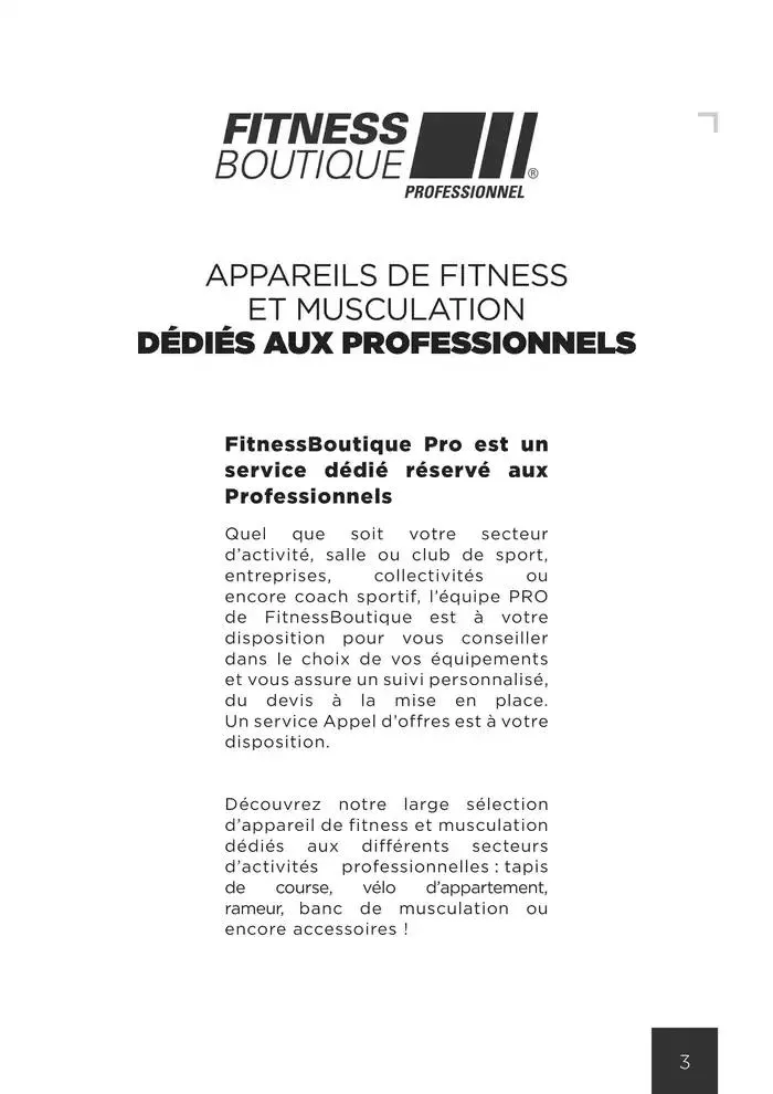GAMME PROFESSIONNELLE 2025-2026 du 27 mars au 28 février 2026 - Catalogue page 3