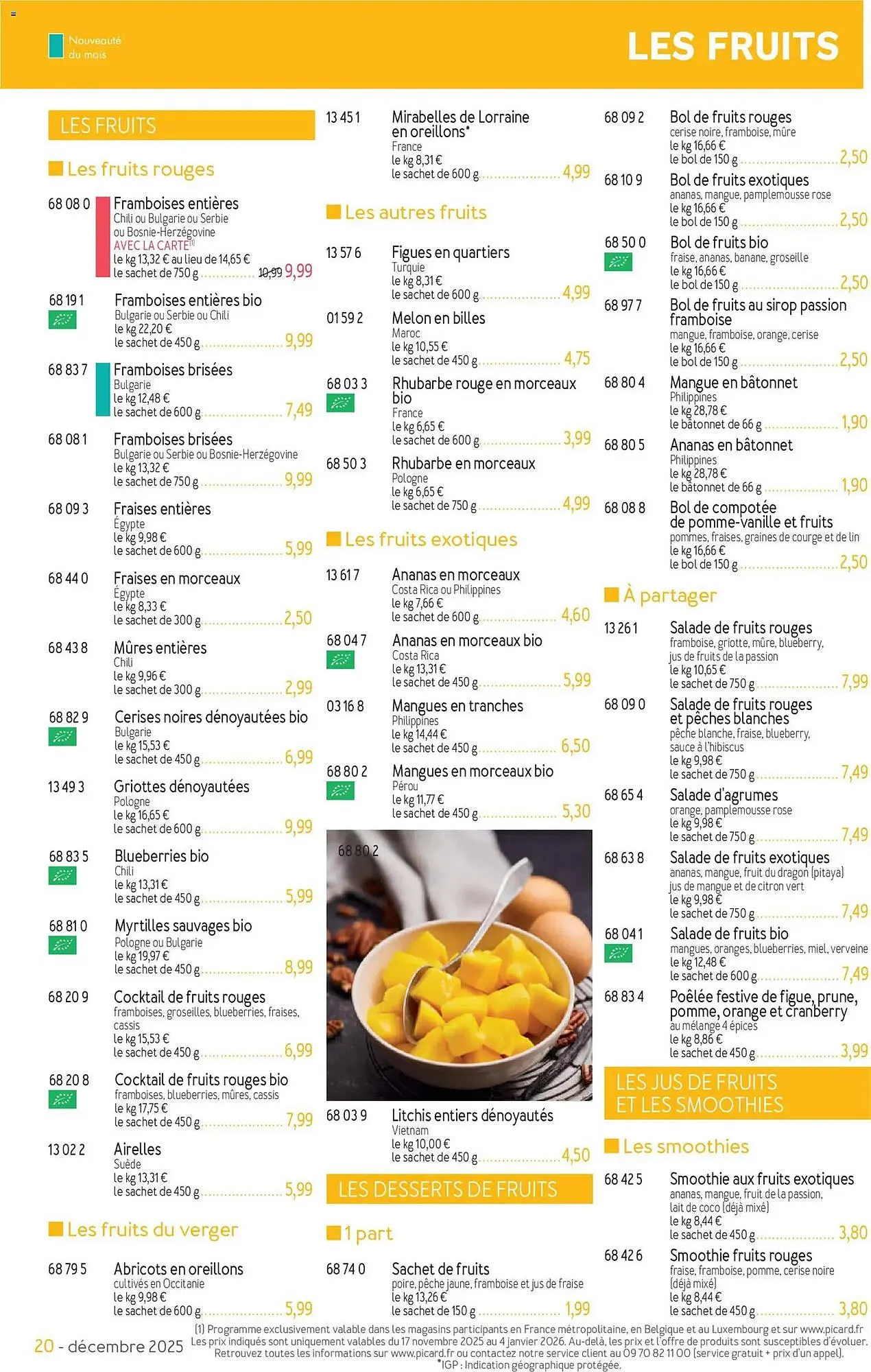 Catalogue Picard du 17 novembre au 4 janvier 2026 - Catalogue page 20