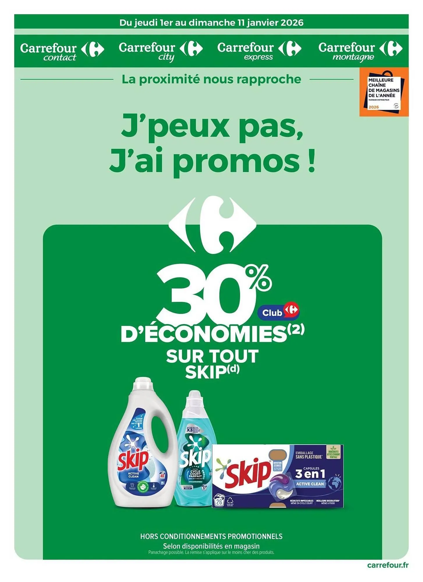 Catalogue Carrefour Express du 1 janvier au 11 janvier 2026 - Catalogue page 1