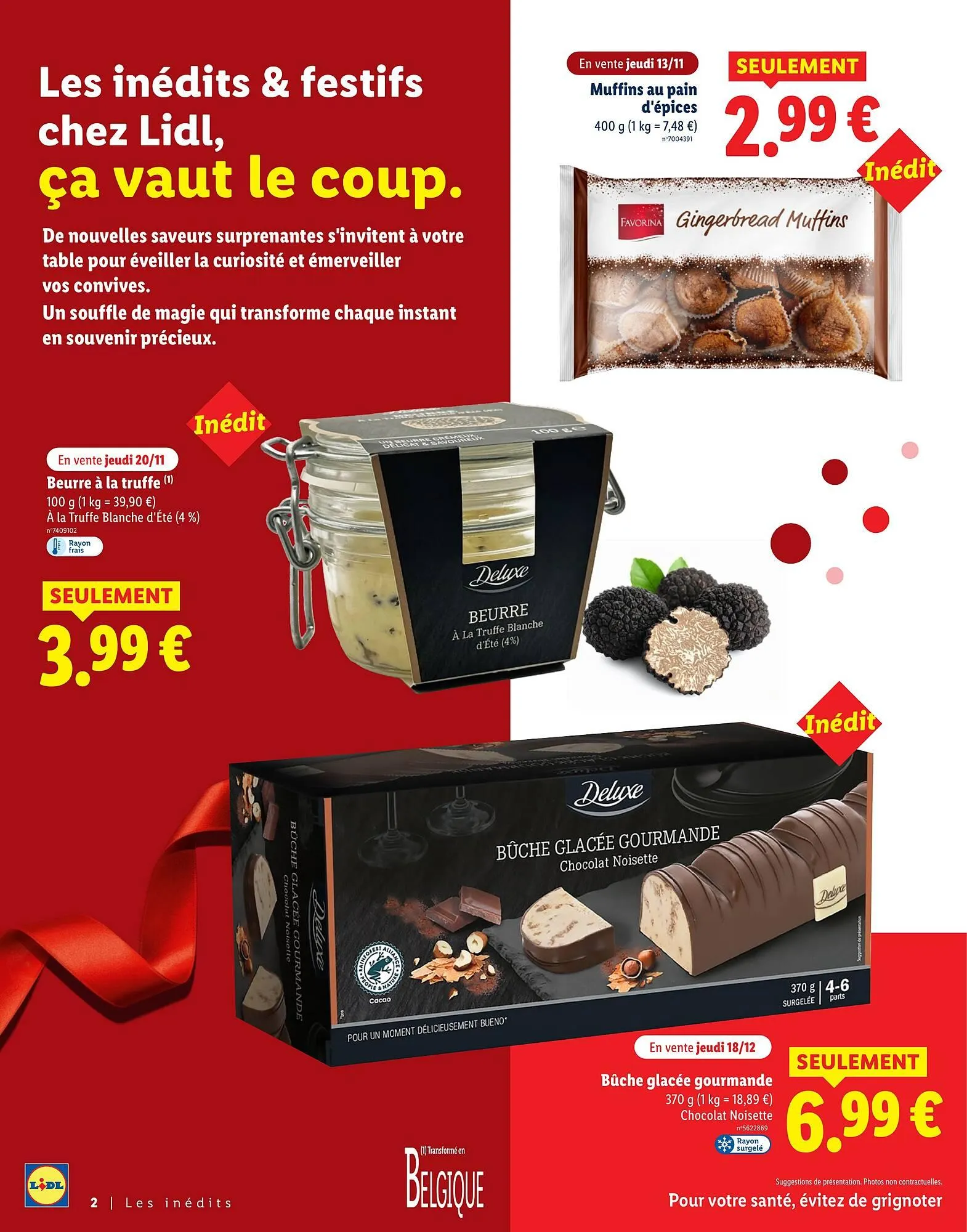 Catalogue Lidl du 13 novembre au 24 décembre 2025 - Catalogue page 2
