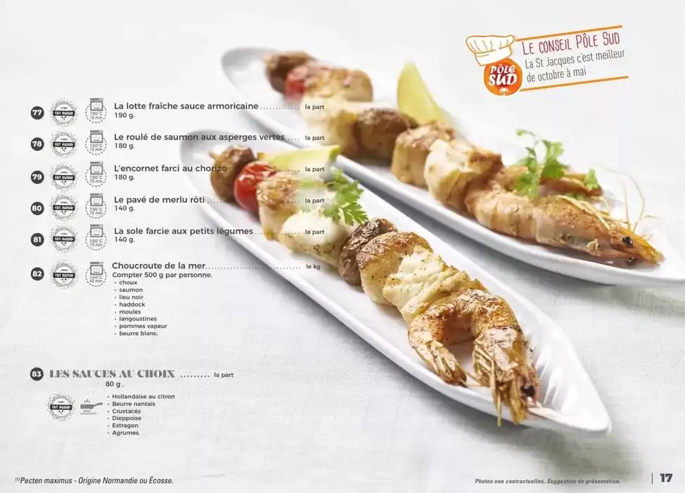 CARTE TRAITEUR 2025 du 3 janvier au 29 novembre 2025 - Catalogue page 8