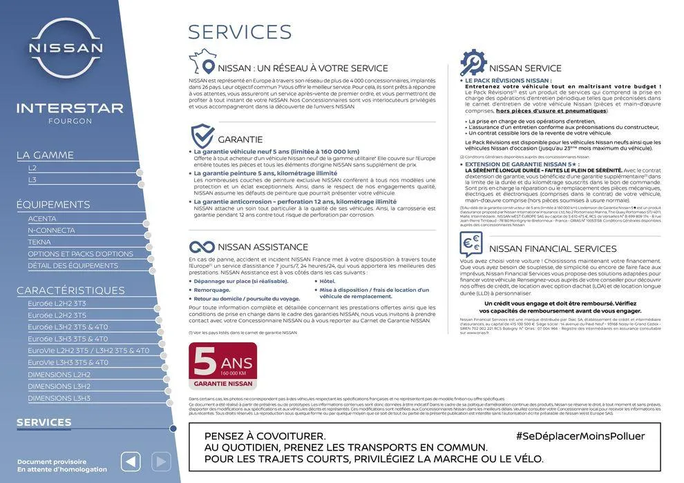 Nouveau Nissan Interstar du 15 mai au 15 mai 2025 - Catalogue page 18