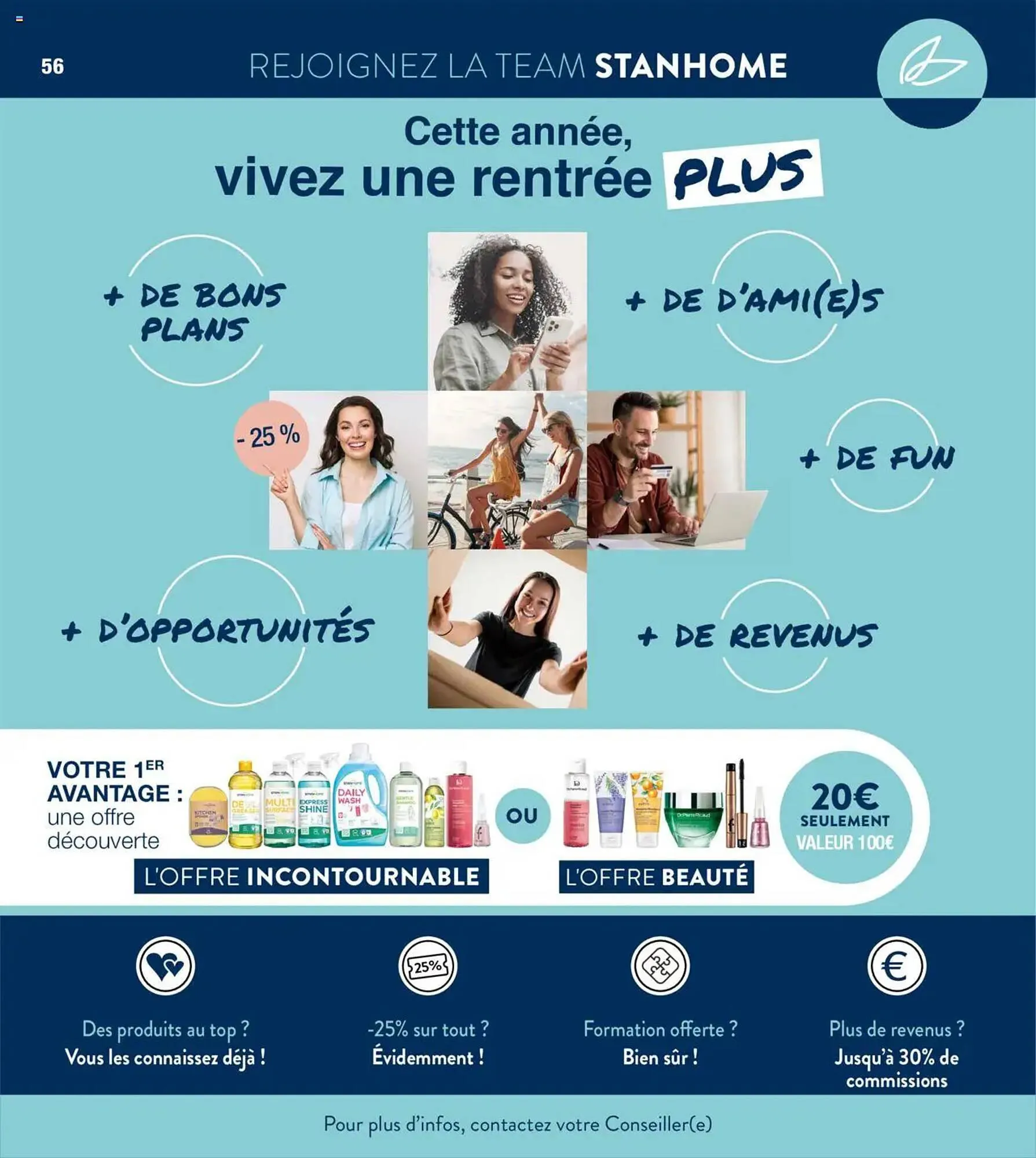 Catalogue Stanhome du 25 août au 7 septembre 2025 - Catalogue page 56