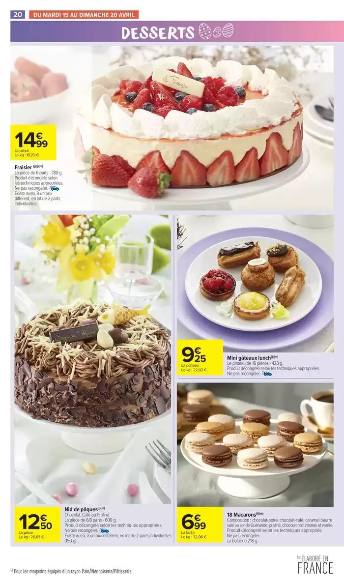 JOYEUSES PÂQUES du 15 avril au 27 avril 2025 - Catalogue page 22