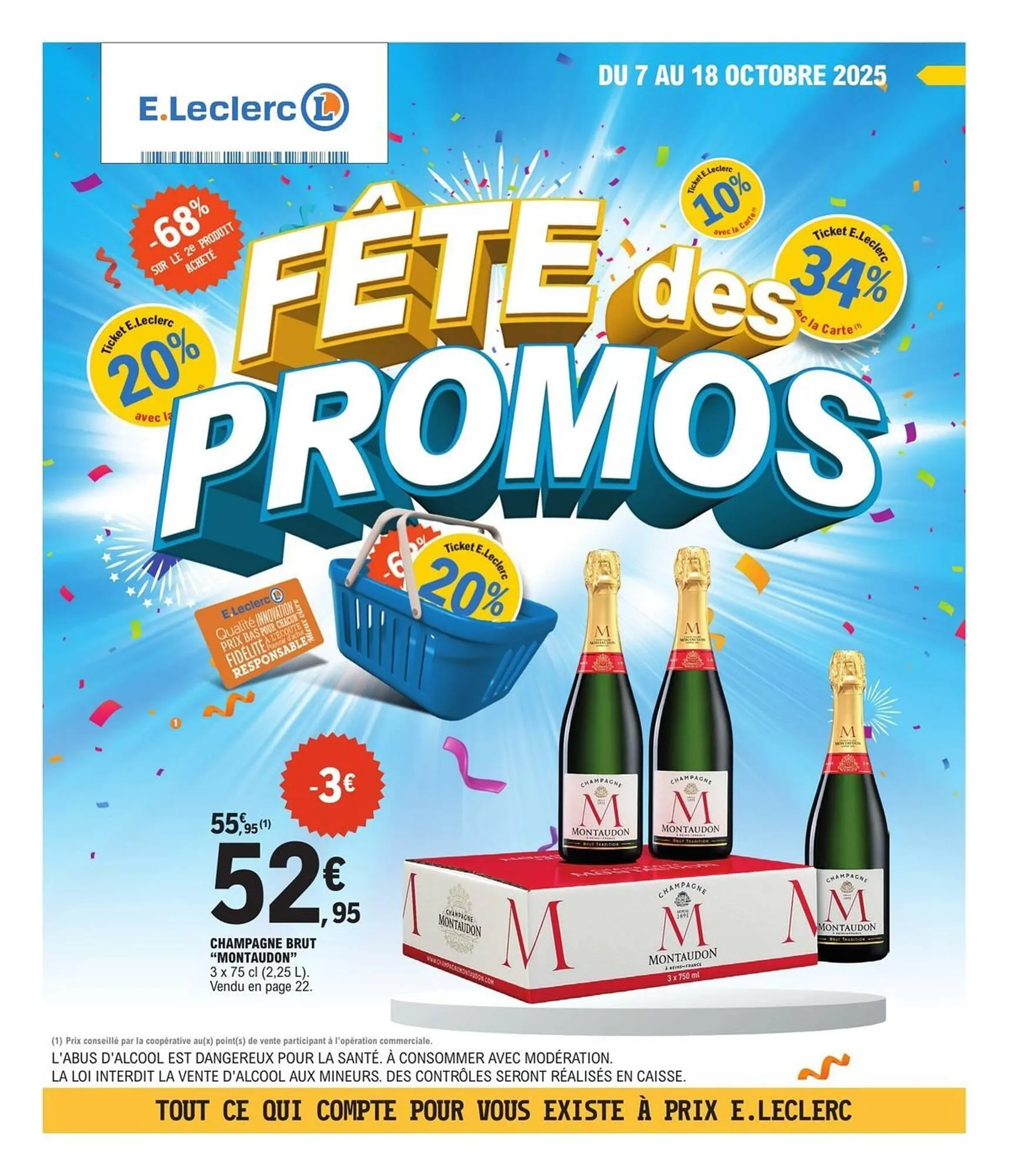 Catalogue E.Leclerc du 7 octobre au 18 octobre 2025 - Catalogue page 1