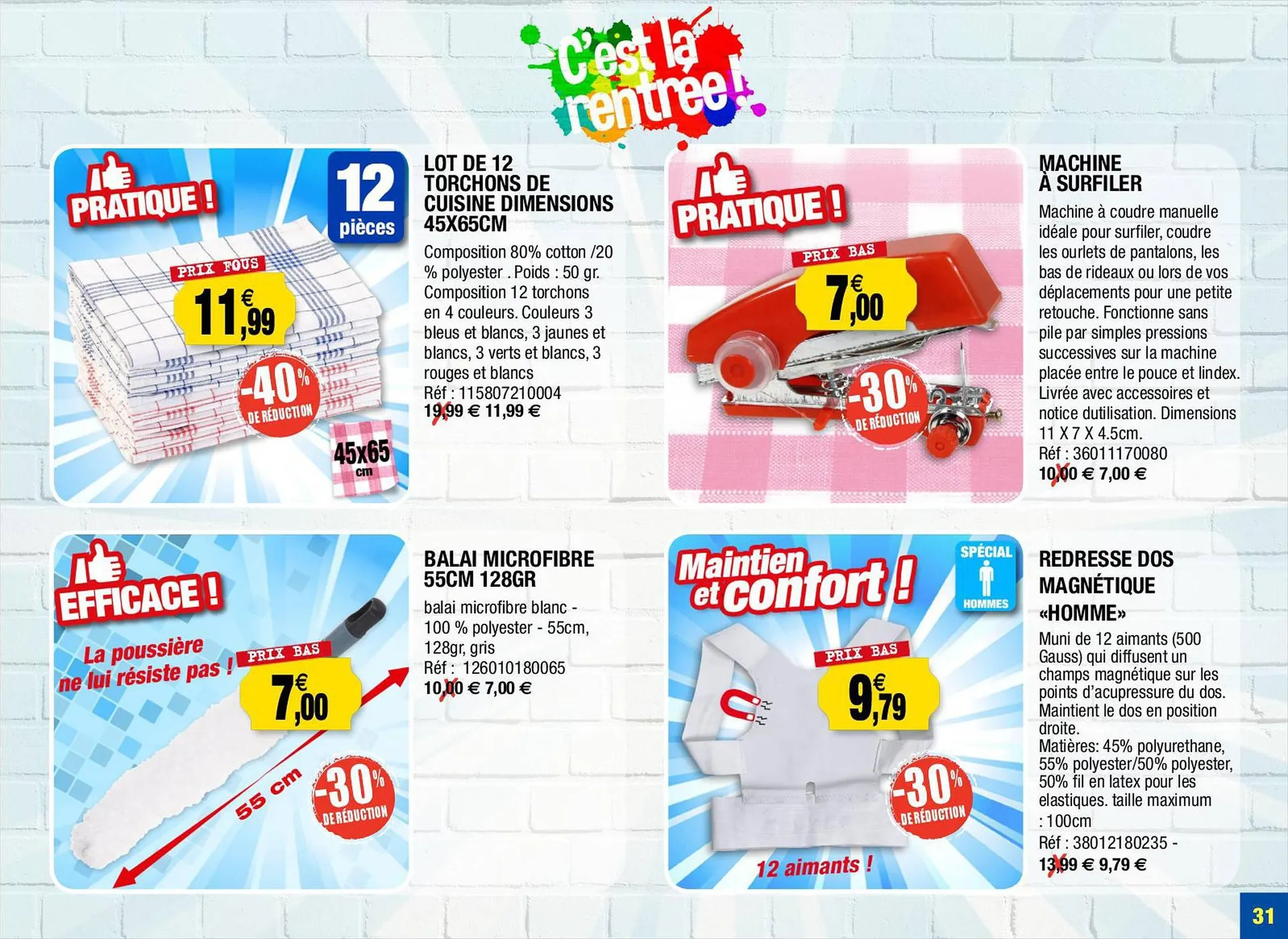 Catalogue Outiror du 10 août au 24 août 2023 - Catalogue page 31