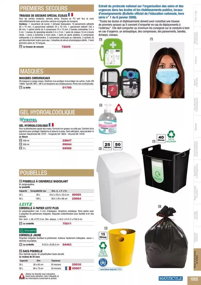 Education And Loisirs Majuscule 2025 du 5 mars au 31 décembre 2025 - Catalogue page 1025