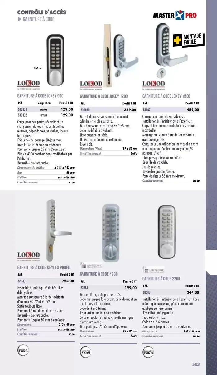 Essentiel Industrie 2025 du 3 janvier au 31 décembre 2025 - Catalogue page 585