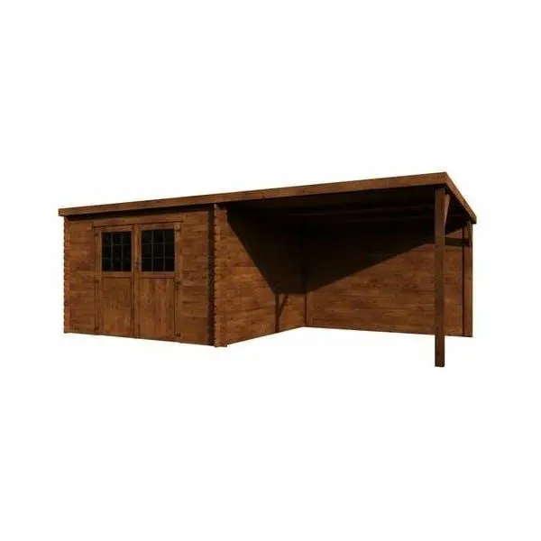 Abri Eden Traite "mono Pente-ar" 28 Mm T