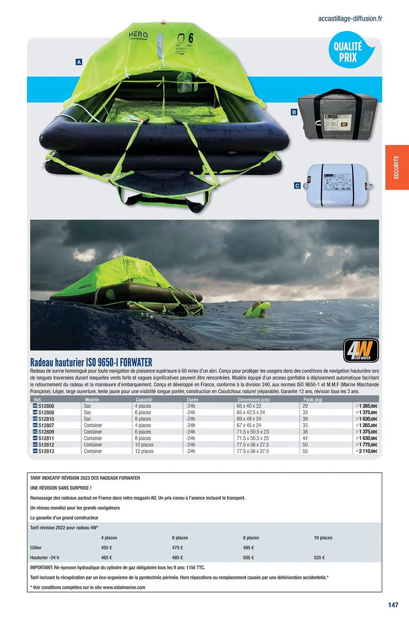 Catalogue Accastillage Diffusion du 1 mars au 31 décembre 2023 - Catalogue page 149