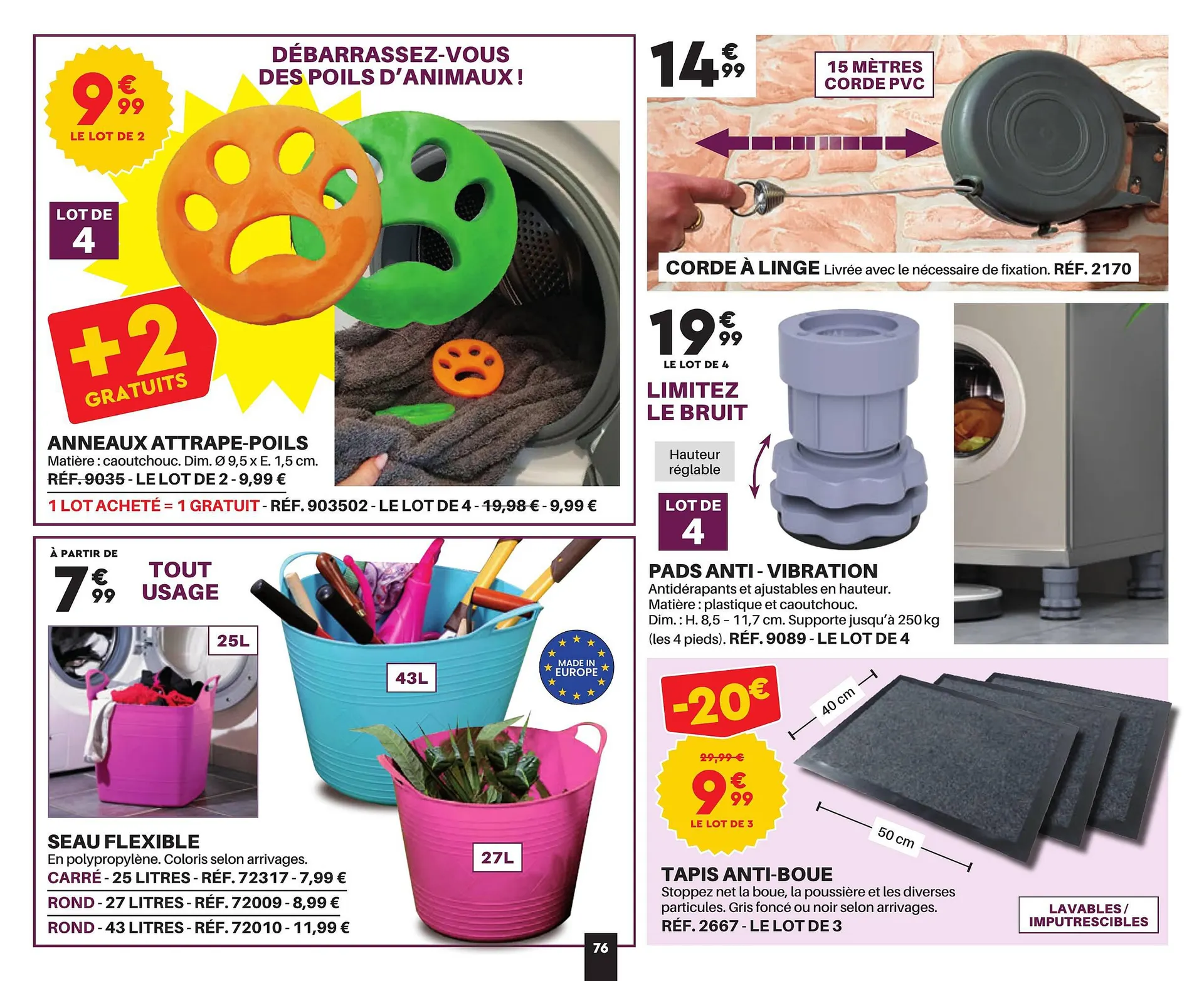 Catalogue Shopix du 21 juillet au 12 août 2023 - Catalogue page 76