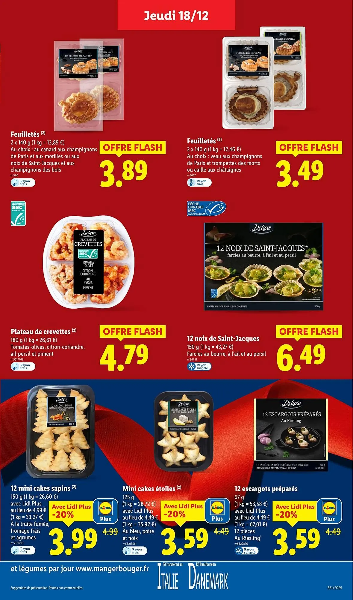 Catalogue Lidl du 18 décembre au 26 décembre 2025 - Catalogue page 19