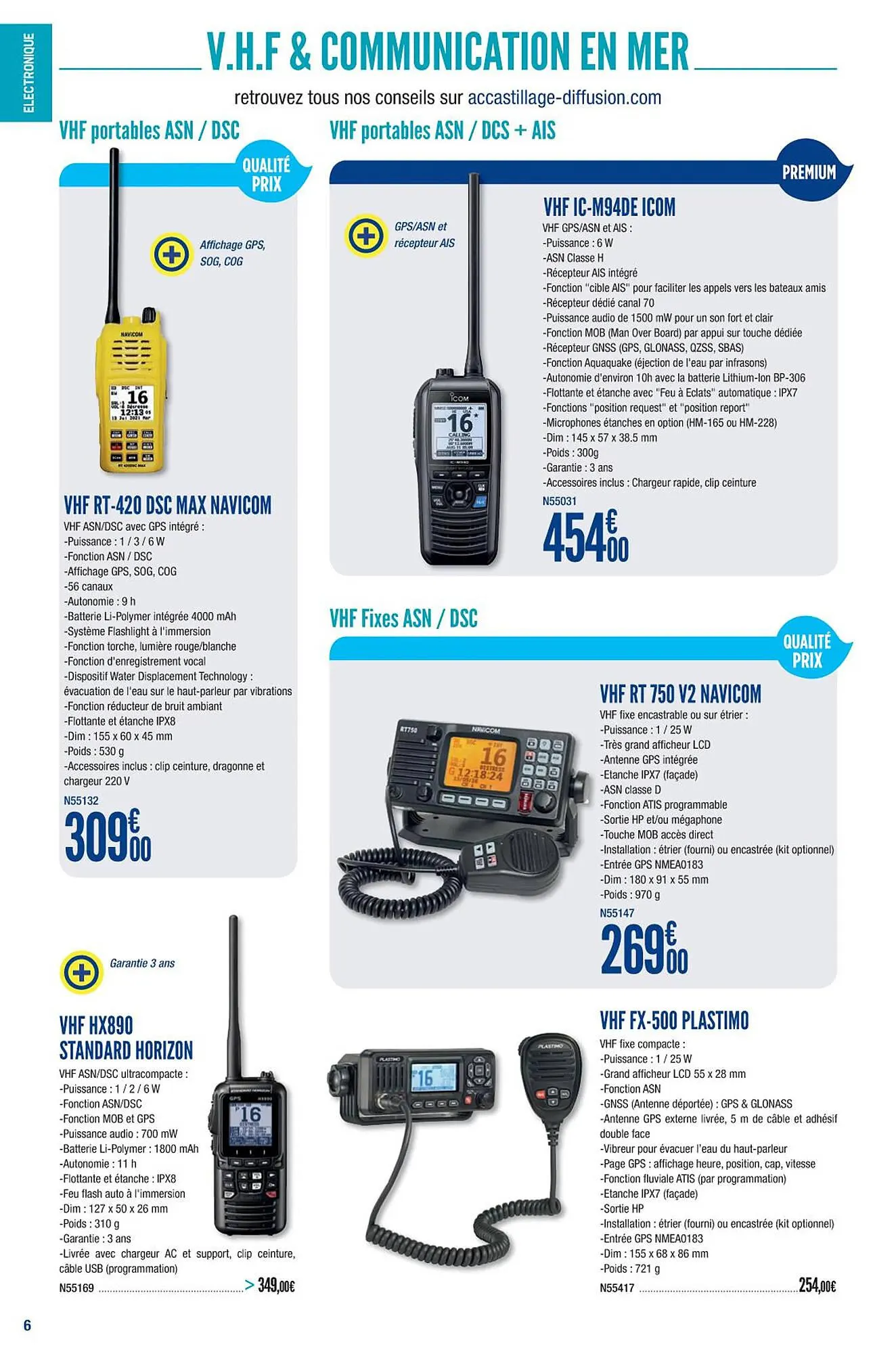 Catalogue Accastillage Diffusion du 1 mars au 31 décembre 2023 - Catalogue page 8