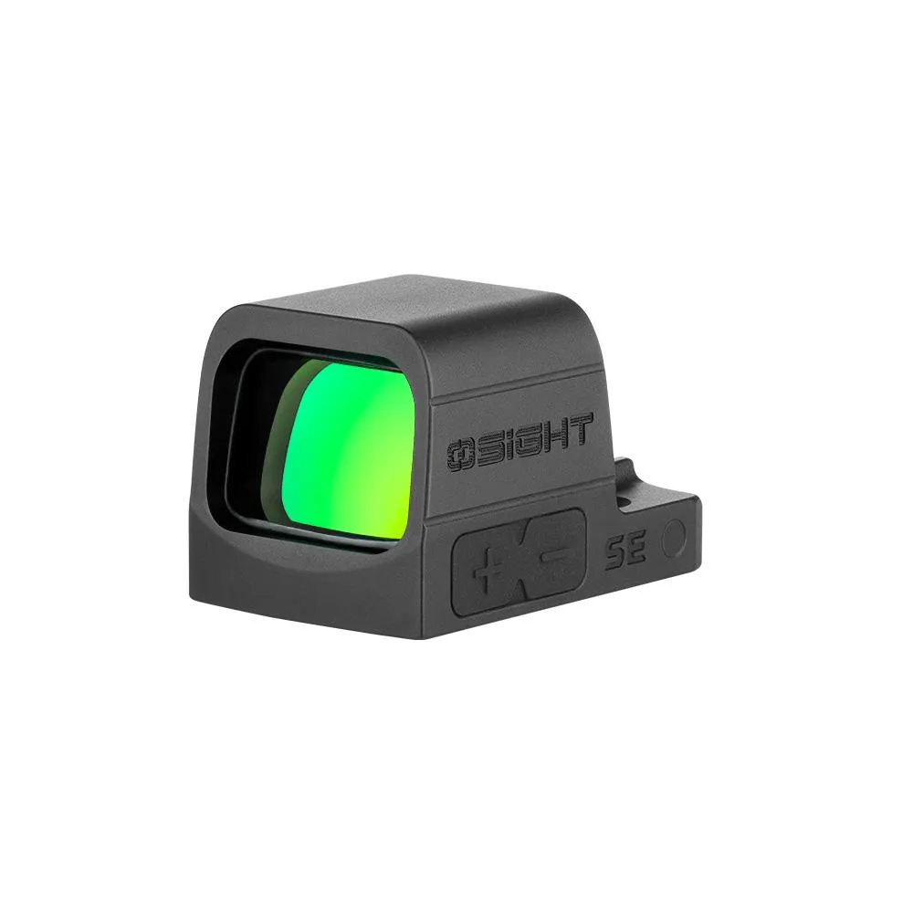 Osight SE | Optique fermée Empreinte RMSc Point Vert 6 MOA Point Rouge Multi-réticules pile bouton CR1620