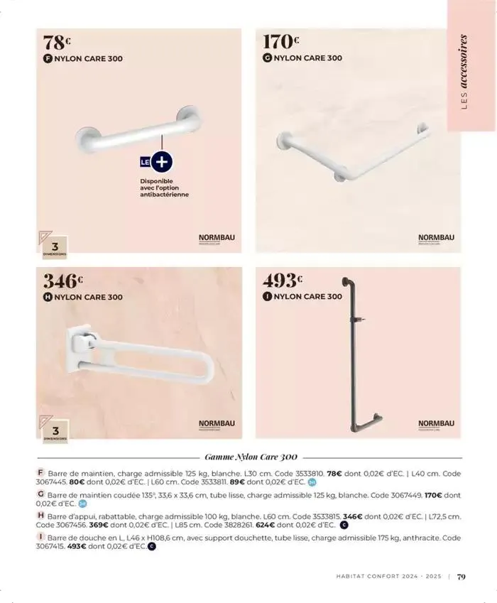 Cedeo Habitat confort du 1 octobre au 31 mai 2025 - Catalogue page 84