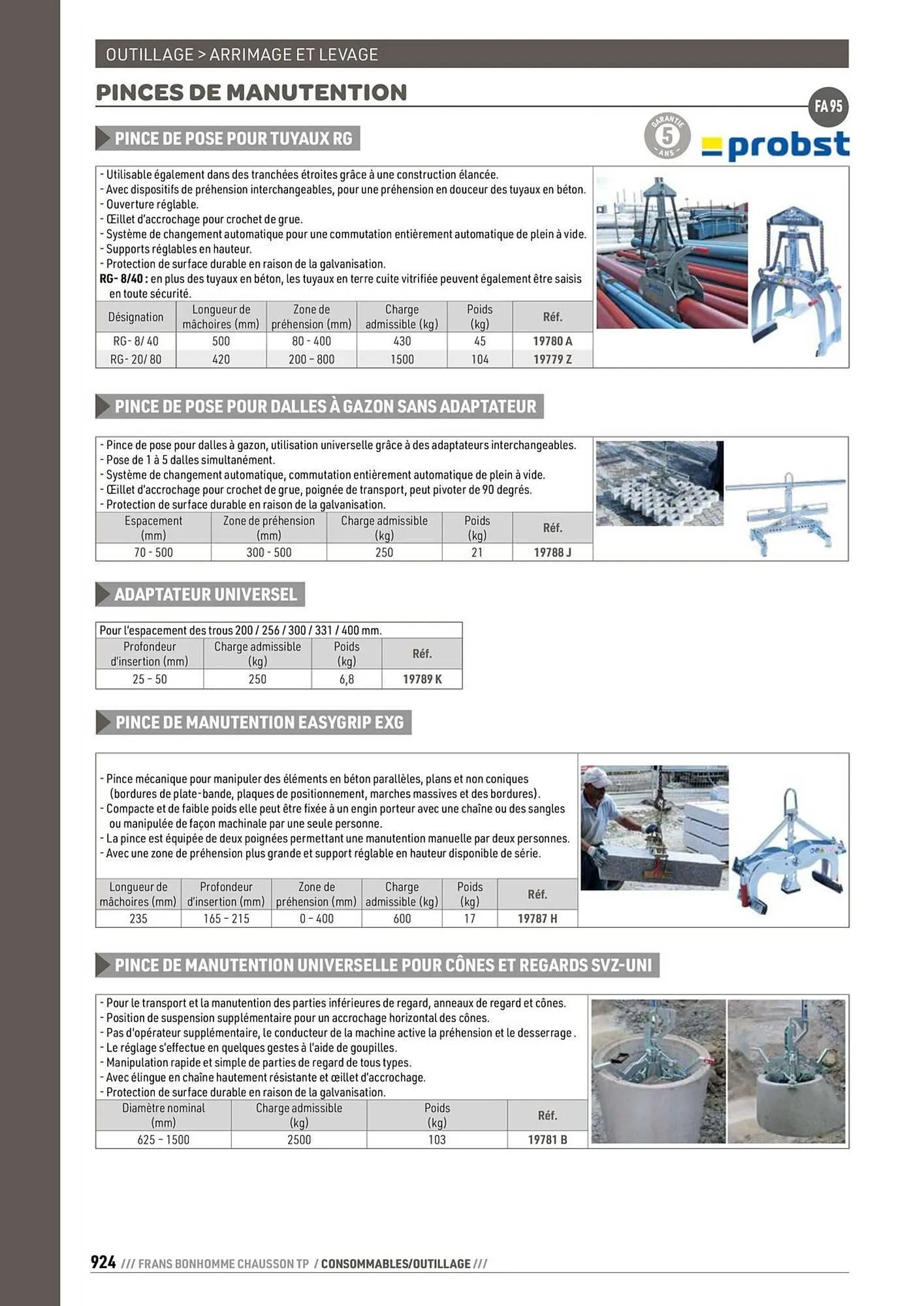 Catalogue Chausson Matériaux du 24 septembre au 31 décembre 2025 - Catalogue page 924