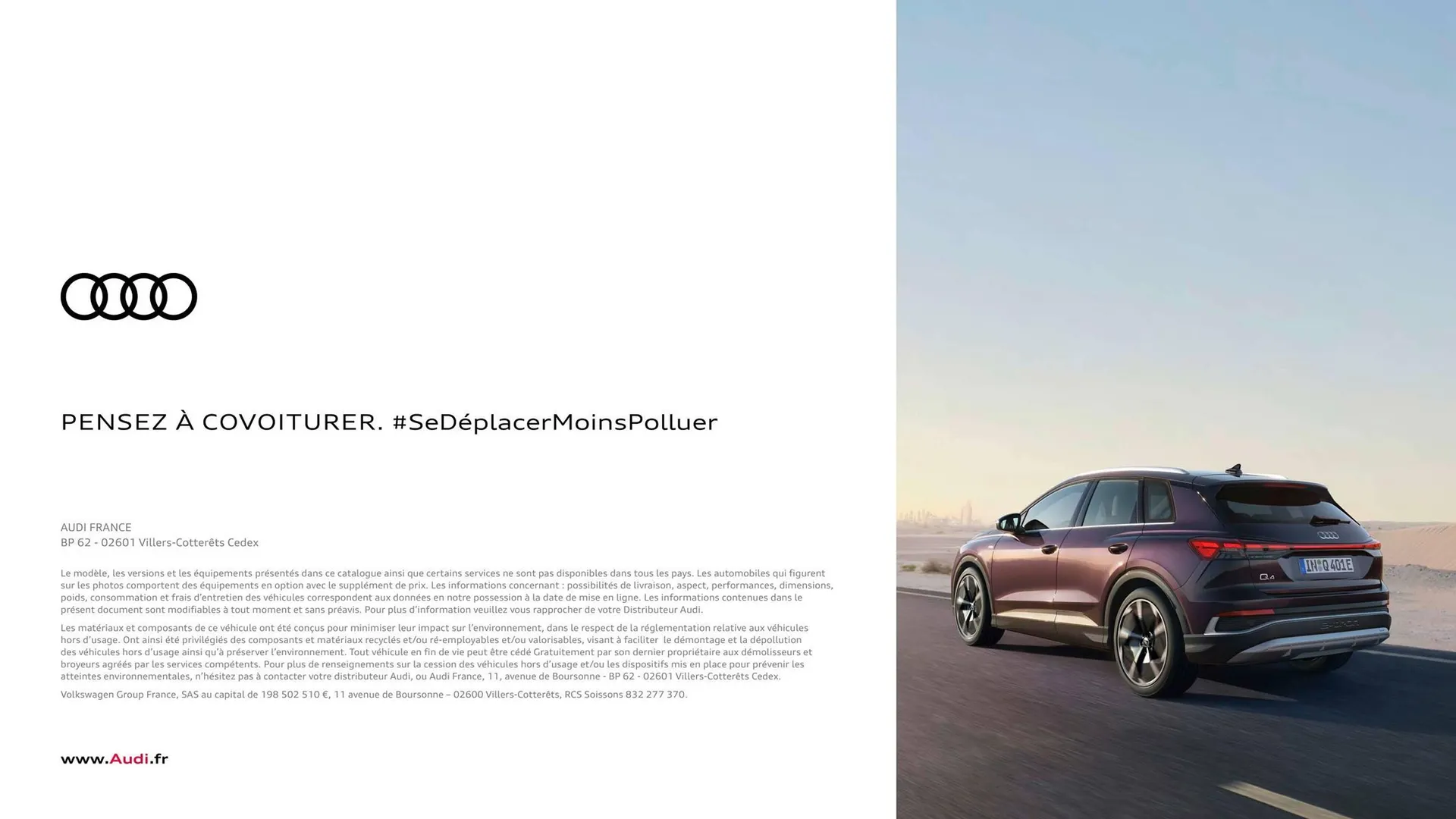 Catalogue Audi du 7 janvier au 31 janvier 2026 - Catalogue page 49