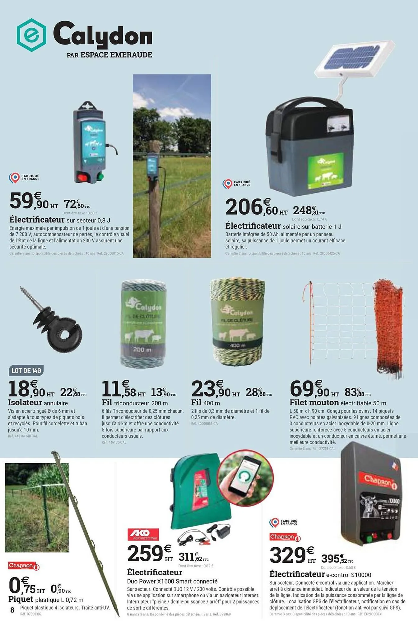 Catalogue Espace emeraude du 9 mars au 18 avril 2026 - Catalogue page 8