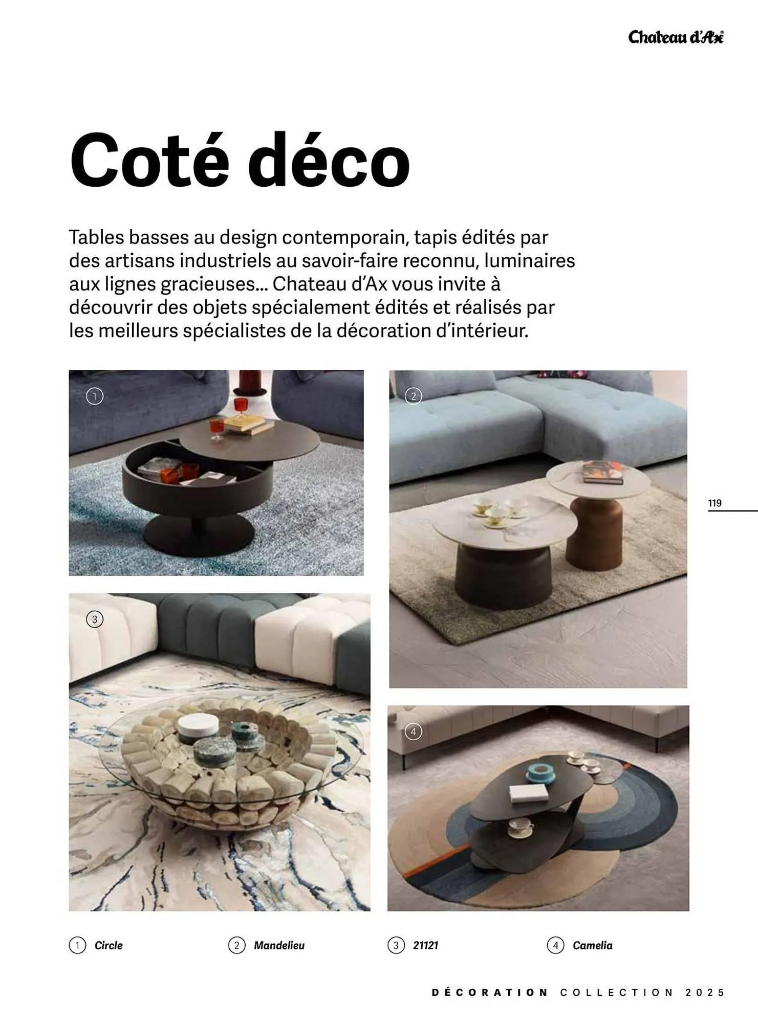 Catalogue Chateau d'Ax du 7 janvier au 31 décembre 2025 - Catalogue page 119